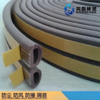 防盜門密封條自粘型室內(nèi)門窗縫隙防風(fēng)防塵防撞硅膠隔音密封條